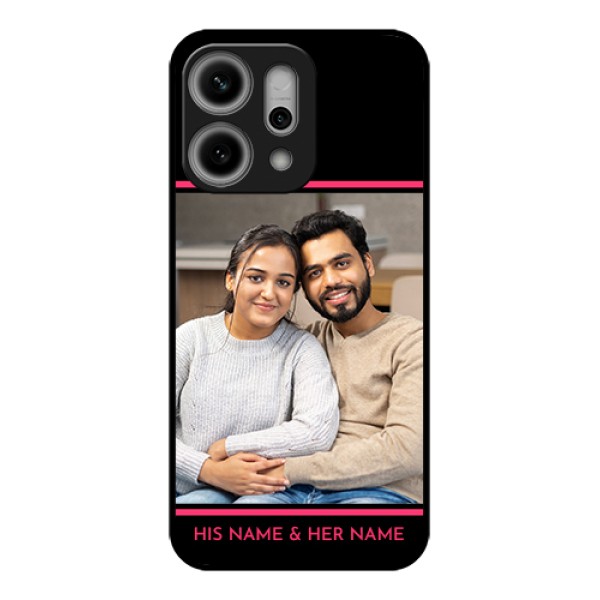 Oppo Reno 14 Pro 5G Custom Glass Phone Case - With Add Text Design