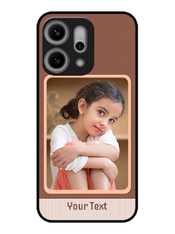 Custom Oppo Reno 14 Pro 5G Custom Glass Phone Case - Simple Pic Upload Design