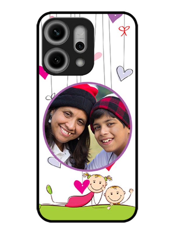 Custom Oppo Reno 14 Pro 5G Custom Glass Phone Case - Cute Kids Phone Case Design