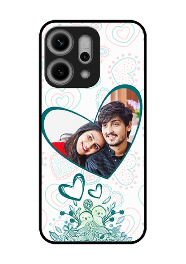 Oppo Reno 14 Pro 5G Custom Glass Phone Case - Premium Couple Design