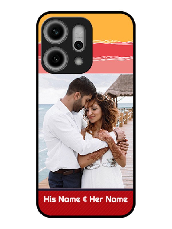 Custom Oppo Reno 14 Pro 5G Custom Glass Phone Case - Colorful Case Design