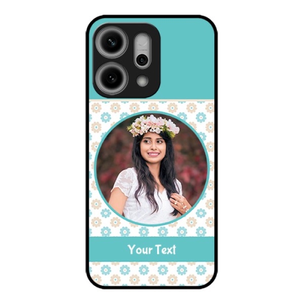 Oppo Reno 14 Pro 5G Custom Glass Phone Case - Beautiful Flowers Design