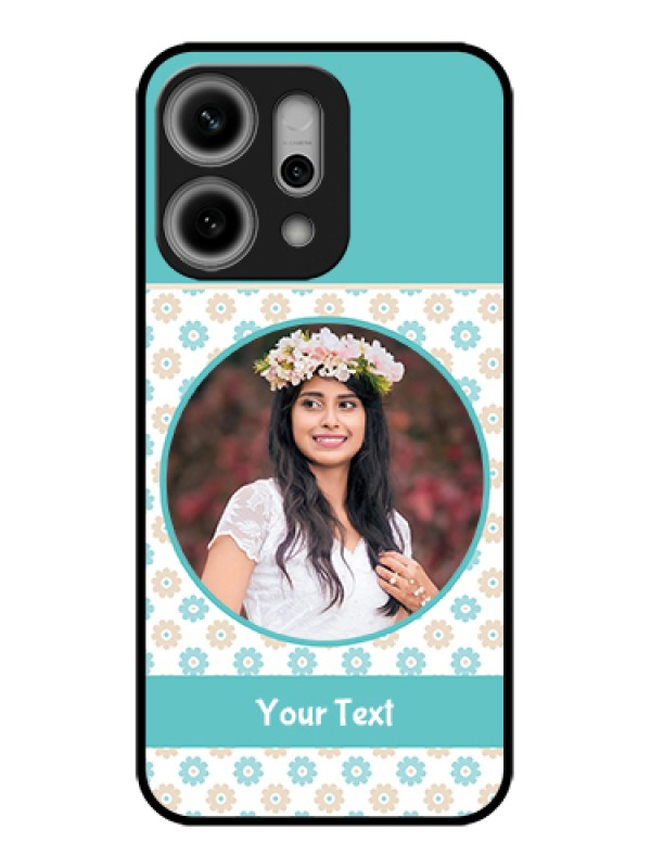 Custom Oppo Reno 14 Pro 5G Custom Glass Phone Case - Beautiful Flowers Design