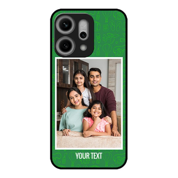Oppo Reno 14 Pro 5G Custom Glass Phone Case - Picture Upload Design