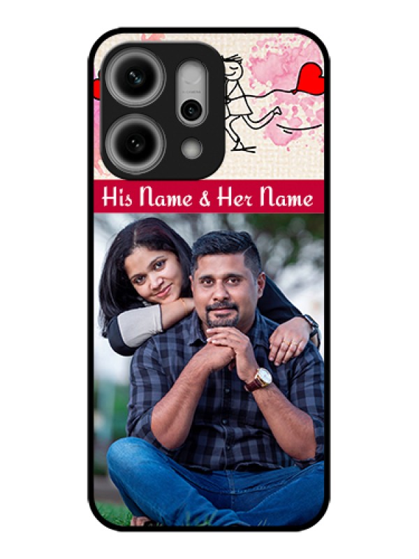 Custom Oppo Reno 14 Pro 5G Custom Glass Phone Case - You And Me Case Design