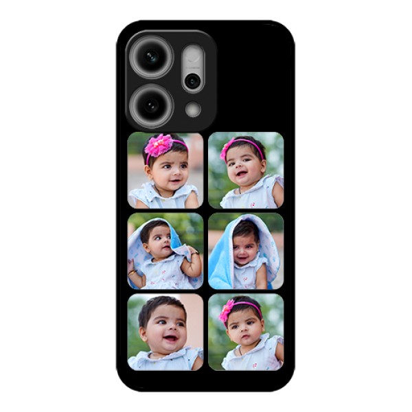 Oppo Reno 14 Pro 5G Custom Glass Phone Case - Multiple Pictures Design Oppo Reno 14 Pro 5G Custom Glass Phone Case - Multiple Pictures Design