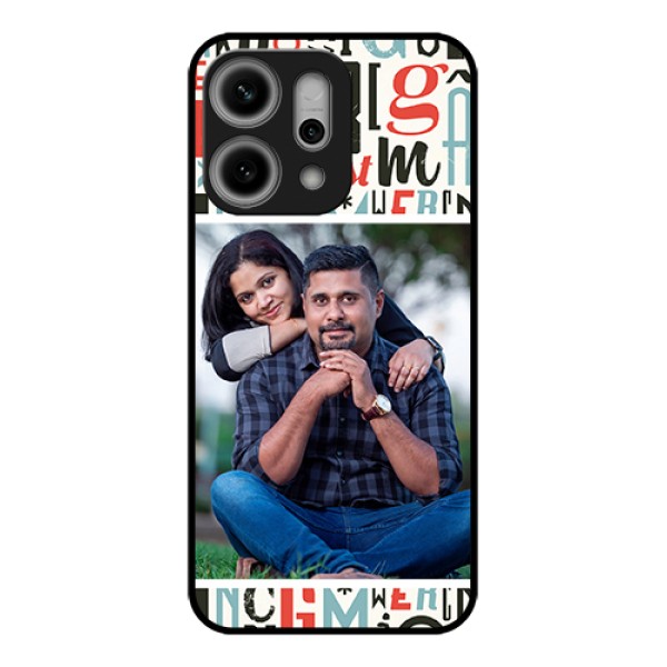 Oppo Reno 14 Pro 5G Custom Glass Phone Case - Alphabet Design