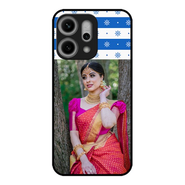 Oppo Reno 14 Pro 5G Custom Glass Phone Case - Snow Pattern Design