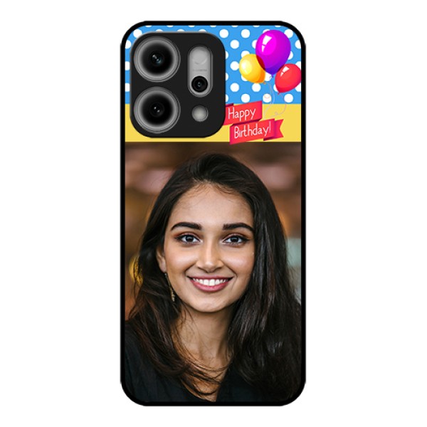 Oppo Reno 14 Pro 5G Custom Glass Phone Case - Happy Birthday Design
