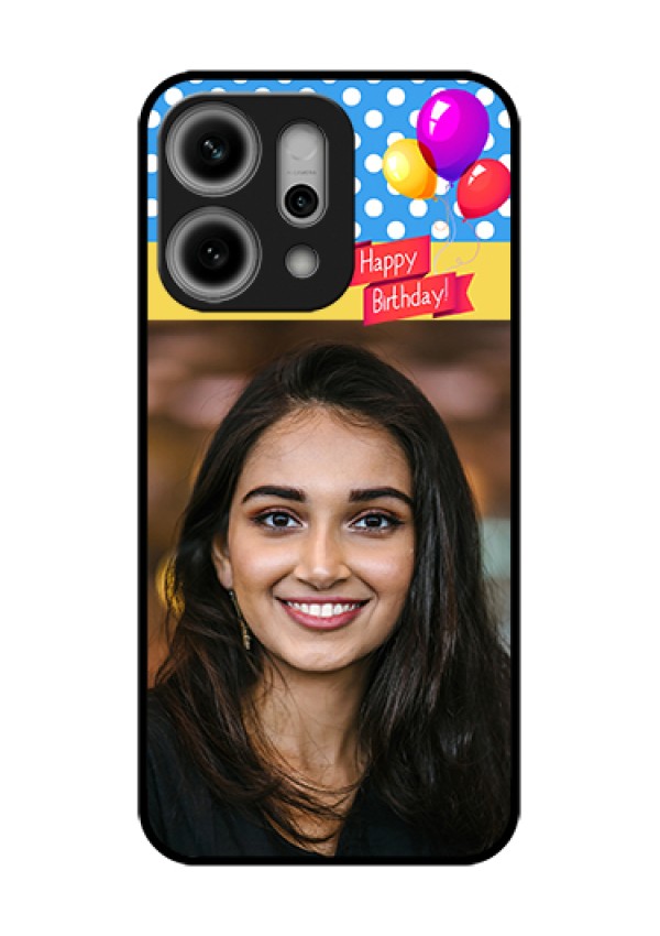 Oppo Reno 14 Pro 5G Custom Glass Phone Case - Happy Birthday Design