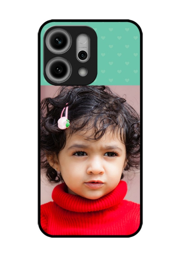 Oppo Reno 14 Pro 5G Custom Glass Phone Case - Lovers Picture Design