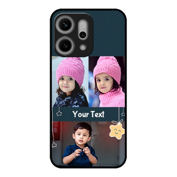 Oppo Reno 14 Pro 5G Custom Glass Phone Case - Hanging Stars Design