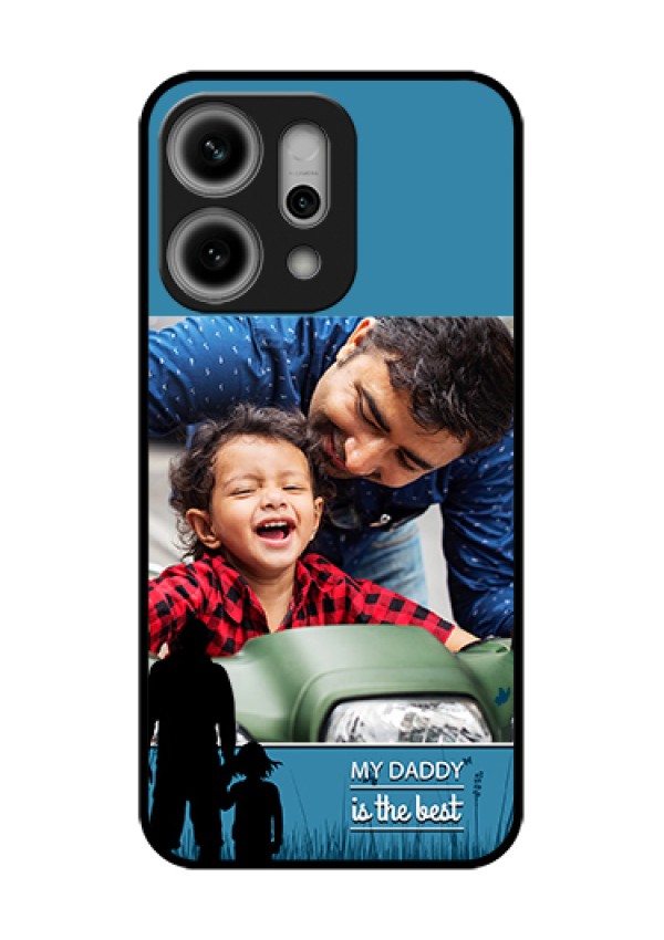 Oppo Reno 14 Pro 5G Custom Glass Phone Case - Best Dad Design