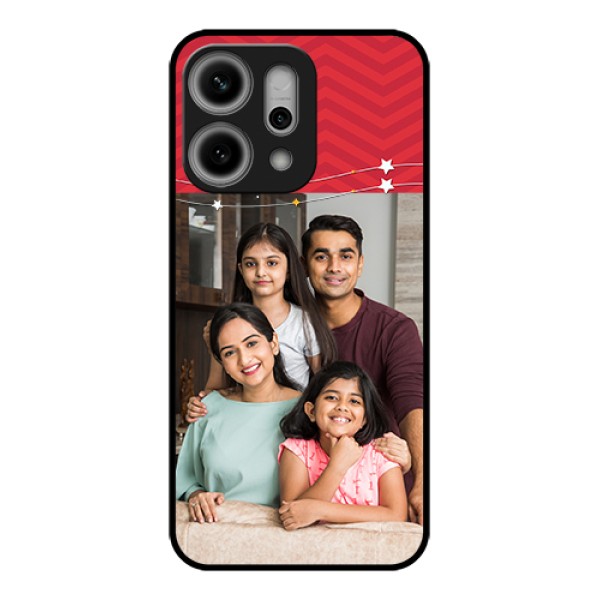 Oppo Reno 14 Pro 5G Custom Glass Phone Case - Happy Family Design