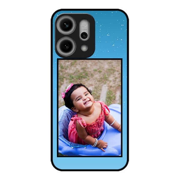 Oppo Reno 14 Pro 5G Custom Glass Phone Case - Wave Pattern Colorful Design