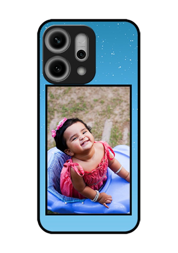 Oppo Reno 14 Pro 5G Custom Glass Phone Case - Wave Pattern Colorful Design