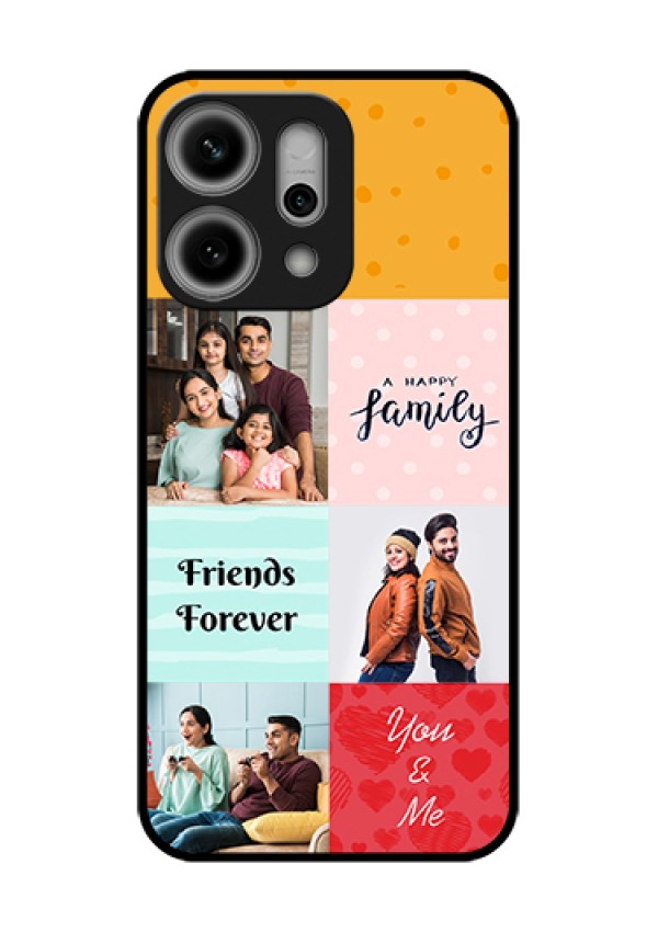 Oppo Reno 14 Pro 5G Custom Glass Phone Case - Images With Quotes Design