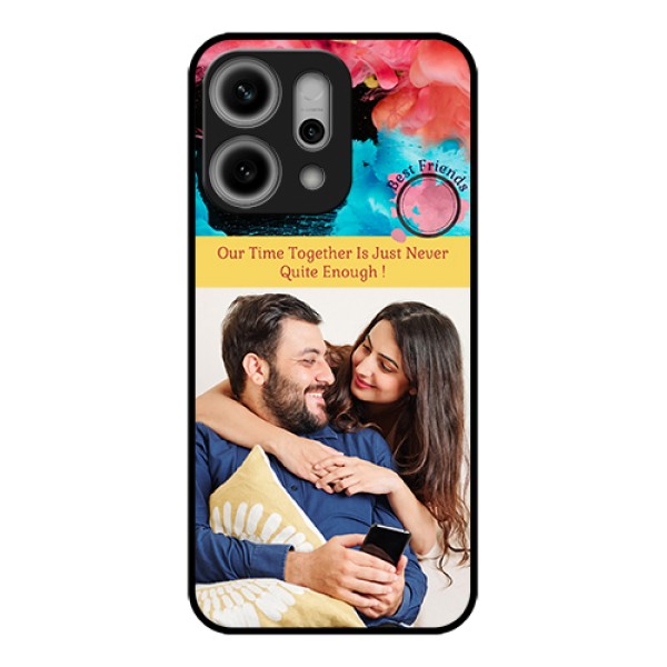 Oppo Reno 14 Pro 5G Custom Glass Phone Case - Quote With Acrylic Painting Design Oppo Reno 14 Pro 5G Custom Glass Phone Case - Quote With Acrylic Painting Design