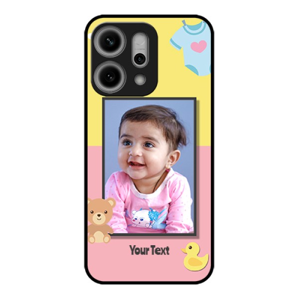 Oppo Reno 14 Pro 5G Custom Glass Phone Case - Kids 2 Color Design