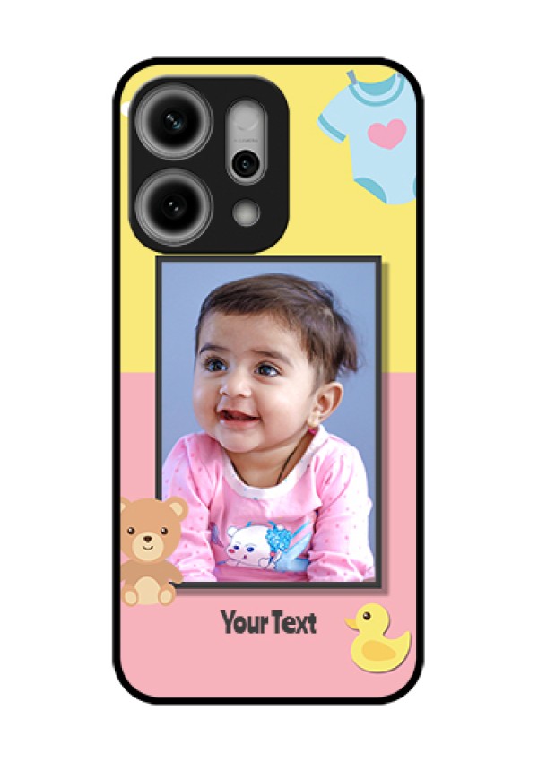 Oppo Reno 14 Pro 5G Custom Glass Phone Case - Kids 2 Color Design