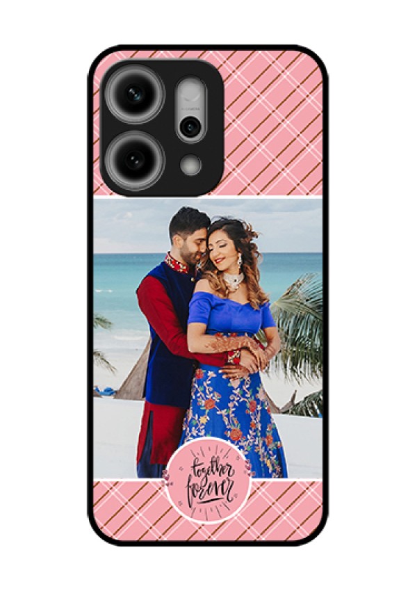 Oppo Reno 14 Pro 5G Custom Glass Phone Case - Together Forever Design