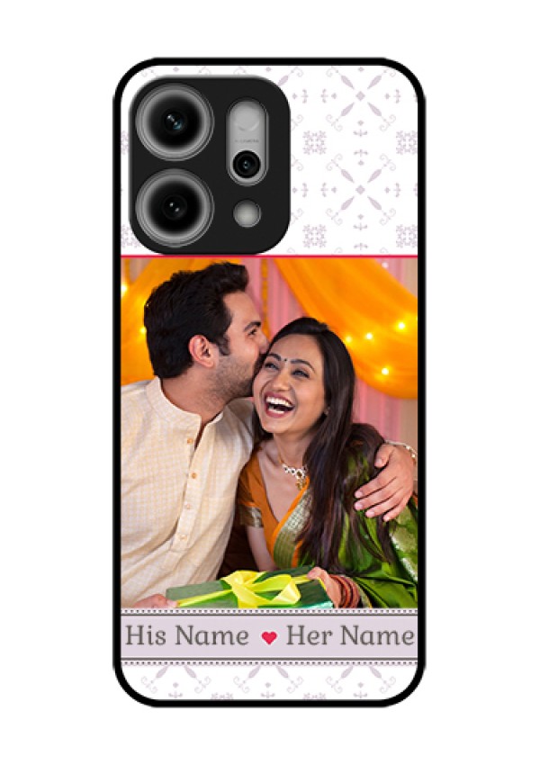 Oppo Reno 14 Pro 5G Custom Glass Phone Case - With Photo And Ethnic Design