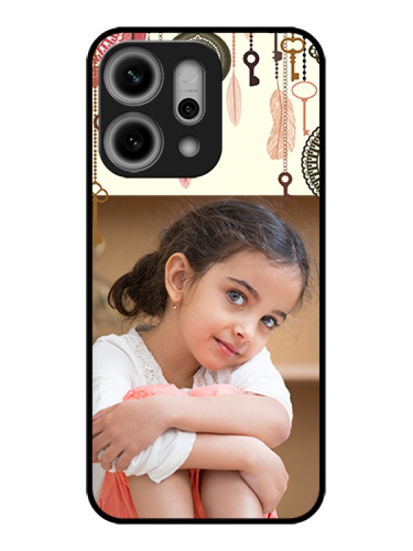 Custom Oppo Reno 14 Pro 5G Custom Glass Phone Case - Boho Style Design