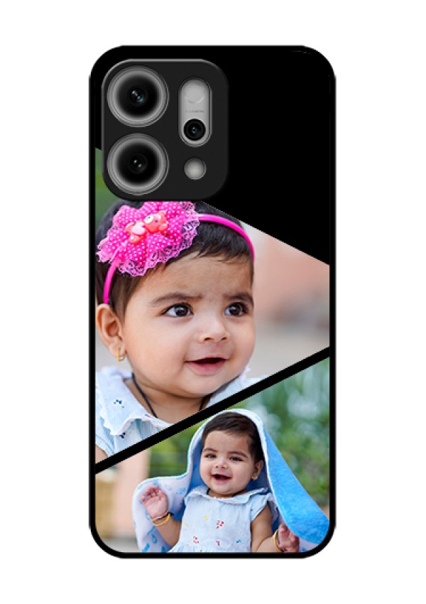 Oppo Reno 14 Pro 5G Custom Glass Phone Case - Semi Cut Design
