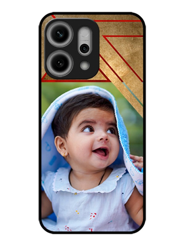 Custom Oppo Reno 14 Pro 5G Custom Glass Phone Case - Gradient Abstract Texture Design