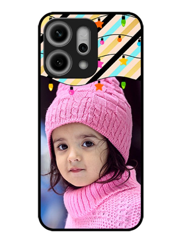 Custom Oppo Reno 14 Pro 5G Custom Glass Phone Case - Lights Hanging Design