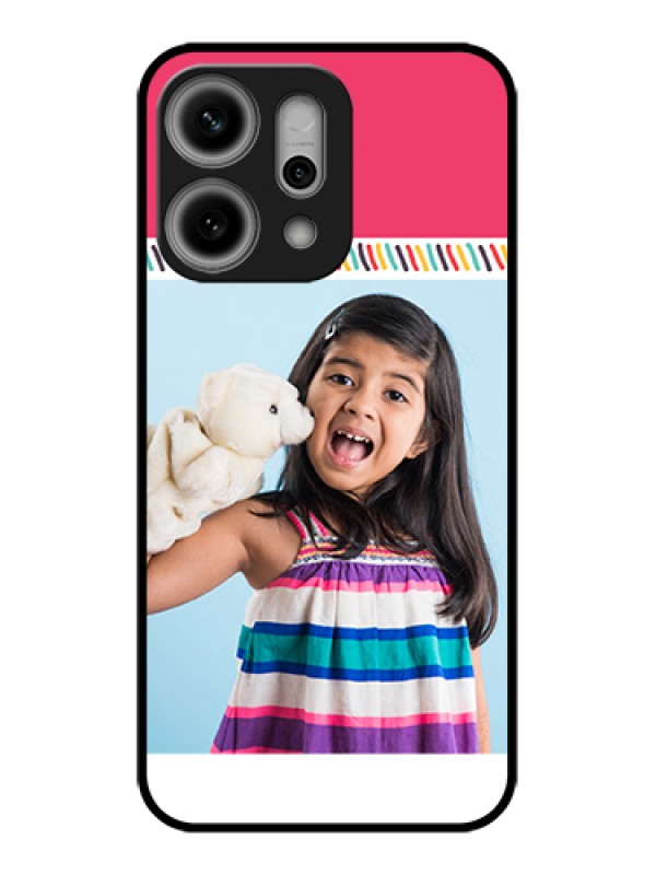 Custom Oppo Reno 14 Pro 5G Custom Glass Phone Case - Line Art Design