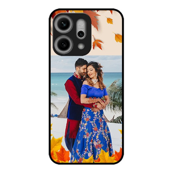 Oppo Reno 14 Pro 5G Custom Glass Phone Case - Autumn Maple Leaves Design Oppo Reno 14 Pro 5G Custom Glass Phone Case - Autumn Maple Leaves Design