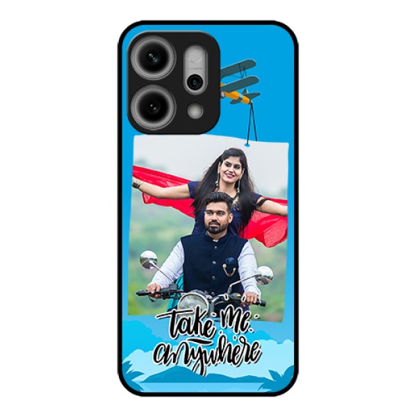 Oppo Reno 14 Pro 5G Custom Glass Phone Case - Traveller Design