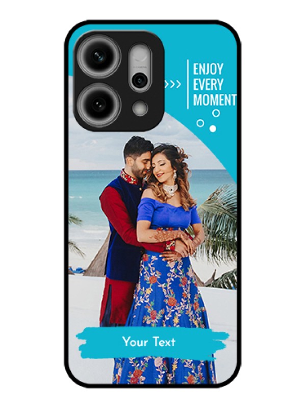 Custom Oppo Reno 14 Pro 5G Custom Glass Phone Case - Happy Moment Design