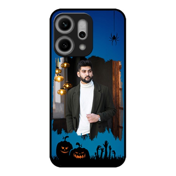 Oppo Reno 14 Pro 5G Custom Glass Phone Case - With Pro Halloween Design