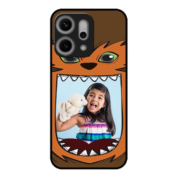 Oppo Reno 14 Pro 5G Custom Glass Phone Case - Owl Monster Back Case Design Oppo Reno 14 Pro 5G Custom Glass Phone Case - Owl Monster Back Case Design