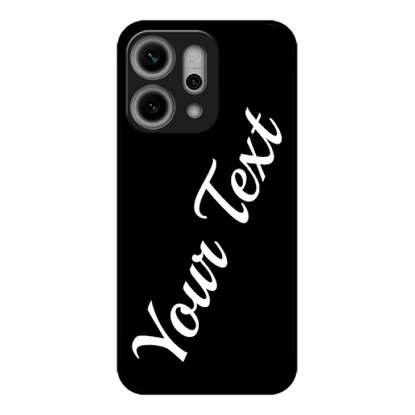 Oppo Reno 14 Pro 5G Custom Glass Phone Case - With Your Name Design