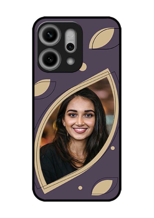 Oppo Reno 14 Pro 5G Custom Glass Phone Case - Falling Leaf Design