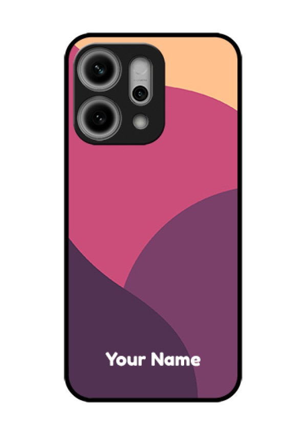 Oppo Reno 14 Pro 5G Custom Glass Phone Case - Mixed Multi - Colour Abstract Art Design