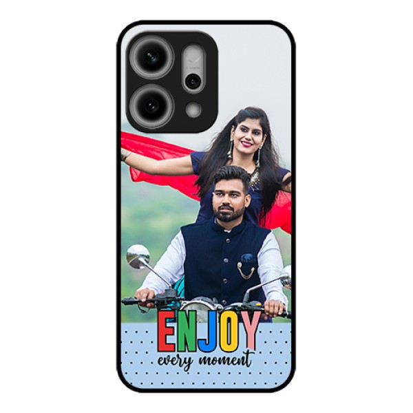 Oppo Reno 14 Pro 5G Custom Glass Phone Case - Enjoy Every Moment Design