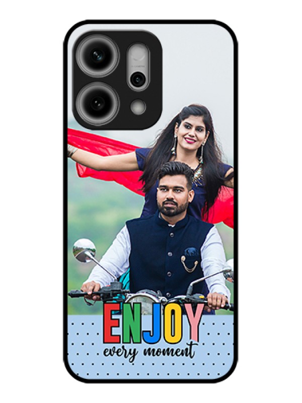 Custom Oppo Reno 14 Pro 5G Custom Glass Phone Case - Enjoy Every Moment Design