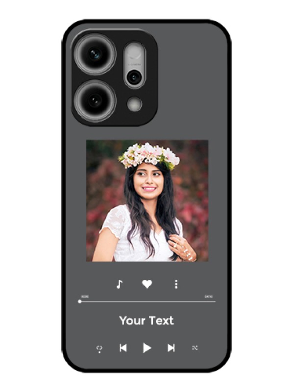 Custom Oppo Reno 14 Pro 5G Custom Glass Phone Case - Play The Music Design