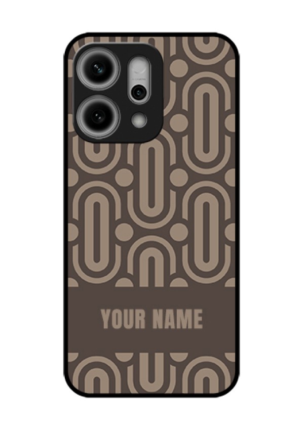 Oppo Reno 14 Pro 5G Custom Glass Phone Case - Captivating Zero Pattern Design
