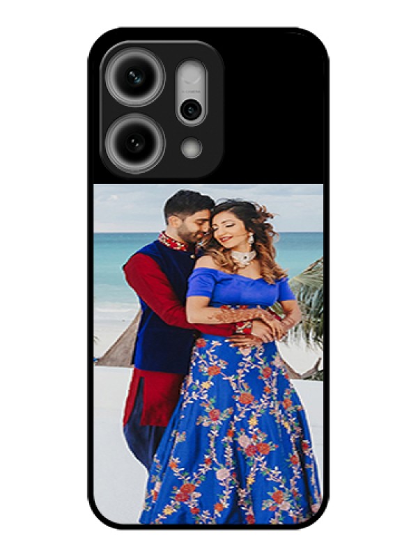 Custom Oppo Reno 14 Pro 5G Custom Glass Phone Case - Upload Full Picture With Custom Color Design