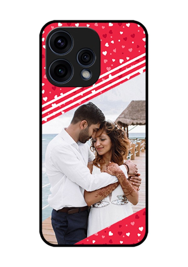 Oppo Reno 15 5G Custom Glass Phone Case - Valentines Gift Design