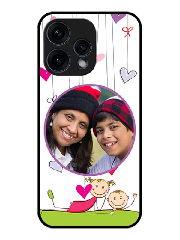 Custom Oppo Reno 15 5G Custom Glass Phone Case - Cute Kids Phone Case Design