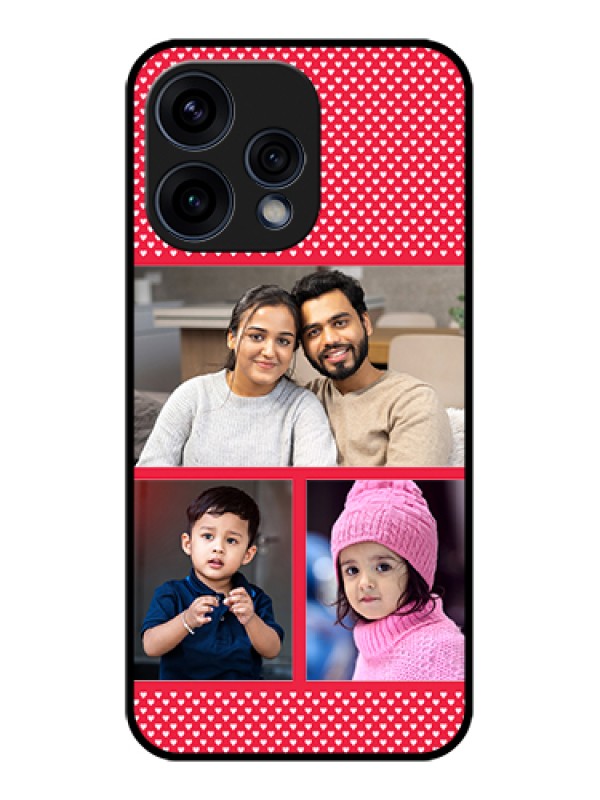 Custom Oppo Reno 15 5G Custom Glass Phone Case - Bulk Photo Upload Design