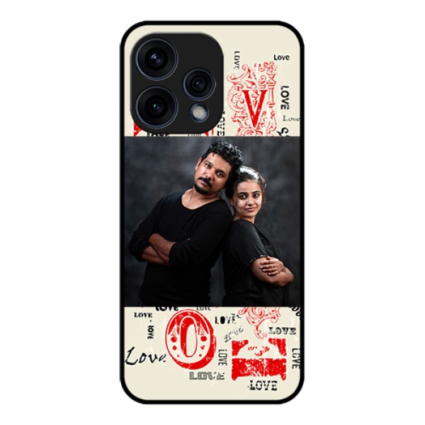 Oppo Reno 15 5G Custom Glass Phone Case - Trendy Love Design Case