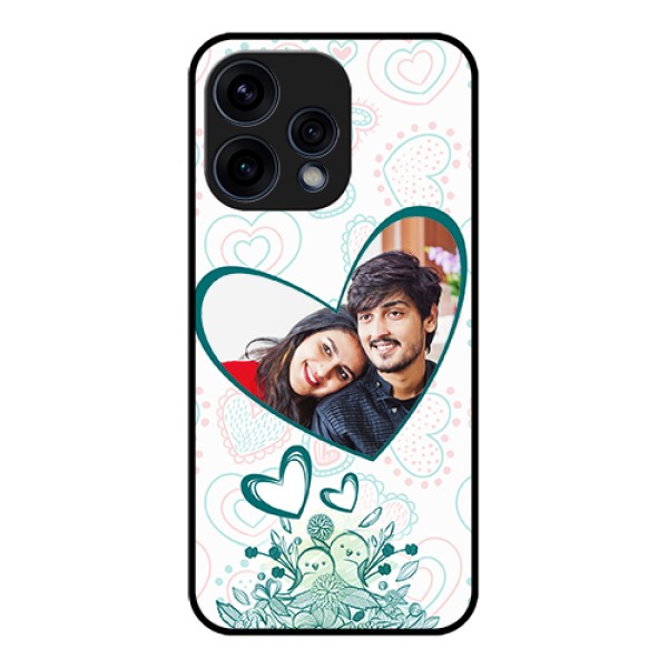 Oppo Reno 15 5G Custom Glass Phone Case - Premium Couple Design