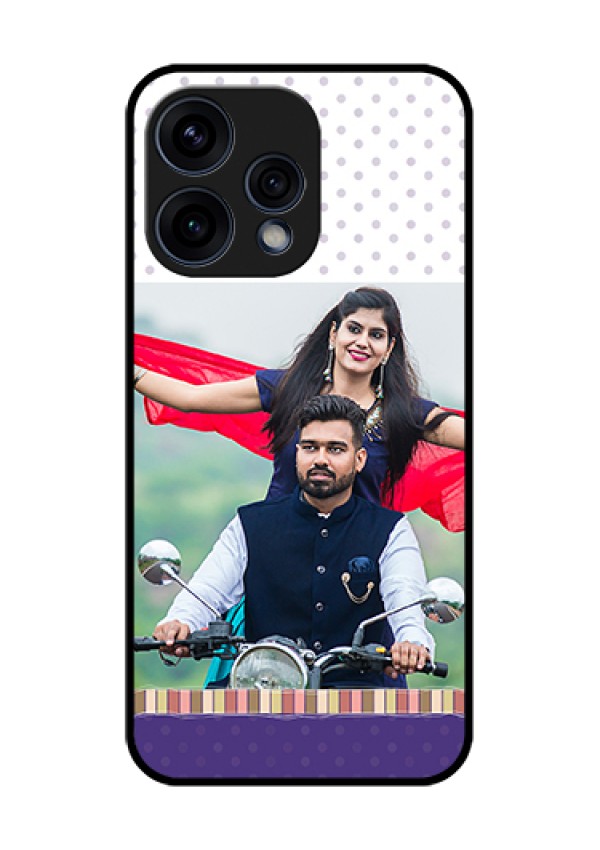 Oppo Reno 15 5G Custom Glass Phone Case - Cute Family Design